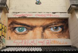 Fresque David Bowie, rue Neyret, Lyon 1er