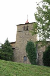 Eglise Saint-Mathieu, clocher, 1745, Val d'Oingt