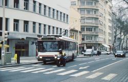 [Trolleybus (ligne 18), avenue Jean-Jaurès]