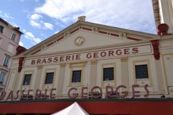 Brasserie Georges, façade, Lyon 2e