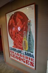 Brasserie Georges, affiche, Lyon 2e