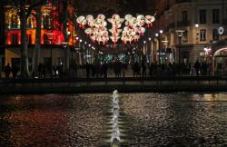 [Illuminations de Noël, rue de la République]