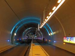 [Aménagement intérieur du nouveau tunnel sous la Croix-Rousse (tube en modes doux)]