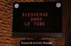 [Inauguration du second tube du tunnel de la Croix-Rousse]