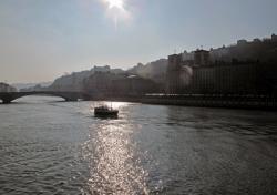 [La Saône au Pont Bonaparte]