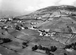 Odenas-Brouilly (Rhône). - Vue générale aérienne