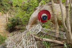 Jardin du bastion Saint-Just : aménagements et sculptures par GAMUT