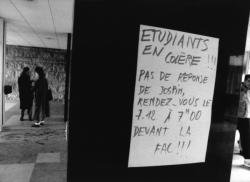 [Université Claude-Bernard - Lyon I. Manifestation des étudiants du Campus de La Doua]