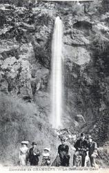 Environs de Chambéry. - La cascade de Couz