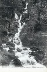 Environs de Chambéry et Aix-les-Bains. - La cascade de la Serraz