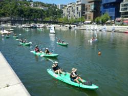 Initiation aux sports d'eau à la Darse