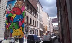 Tag Birdy Kids, rue Gutenberg, Lyon 3e