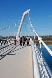 Passerelle Nelson Mandela, Décines-Charpieu