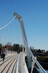 Passerelle Nelson Mandela, Décines-Charpieu