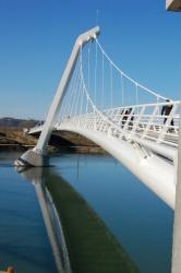 Passerelle Nelson Mandela, Décines-Charpieu