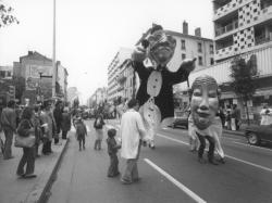 [Festival du Bread & Puppet Theatre à Villeurbanne (Rhône)]