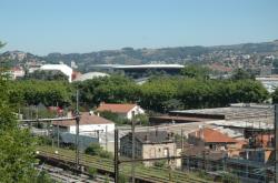 Rue Neyron, vue sur le secteur Plaine-Achille, Zenith.