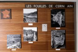 [Museum d'histoire naturelle de Lyon - Musée Guimet. Exposition sur la carrière de Cerin (Ain)]