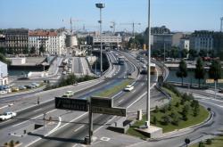 [Quartier de Perrache. Chantier du métro de l'agglomération lyonnaise]