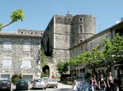 Le Château d'Alba, Alba-la-Romaine, Ardèche