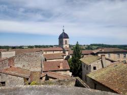 Vue depuis la Tour de Guet, Pérouges, Ain