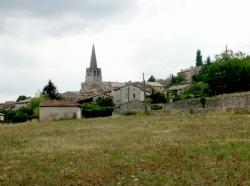 Vue générale, Chassiers, Ardèche