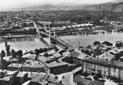 Condrieu (Rhône). - Le Port, le pont sur le Rhône