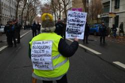 Manifestation contre la réforme des retraites, 19 janvier 2023, Lyon