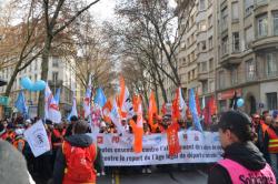 Manifestation contre la réforme des retraites, 19 janvier 2023, Lyon