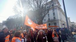Manifestation contre la réforme des retraites, 11 février 2023, Lyon