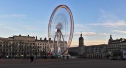 Grande roue, place Bellecour, Lyon, 2e arrondissement