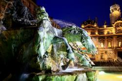 Fontaine Bartholdi, place des Terreaux, Lyon 1er