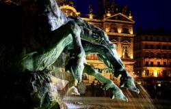 Fontaine Bartholdi, place des Terreaux, Lyon 1er