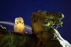 Fontaine Bartholdi, place des Terreaux, Lyon 1er