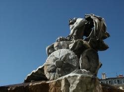 Fontaine Bartholdi, place des Terreaux, Lyon 1er