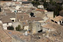 Les toits, Grignan, Drôme