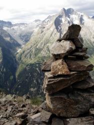 Aiguille du Plat de la Selle, massif des Ecrins, Isère