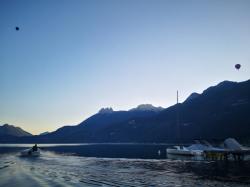 Lac d'Annecy (Haute-Savoie).