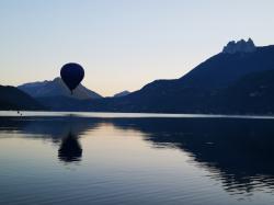 Lac d'Annecy (Haute-Savoie).