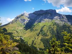 Massif des Bornes, Col de la Tournette (Haute-Savoie).