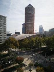 Toit-terrasse des Halles Paul Bocuse, Lyon 3e (Rhône).