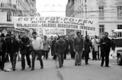 [Manifestation du secteur public et nationalisé (journée nationale)]