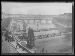 Ancien pont de la Feuillée et construction du nouveau pont