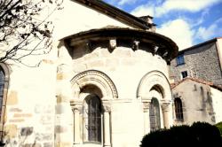 Eglise romane, Blesle, Haute-Loire, Auvergne
