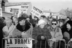 [Voyage du Président François Mitterrand dans la Drôme]