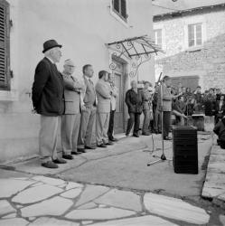 [Cérémonie d'hommage aux enfants d'Izieu (Ain)]