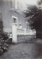 Intérieur du jardin, balcon