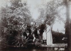 Jardin, bassin et grotte, Julie et Fernand Reverdy