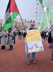 Manifestation pour Gaza et la Palestine