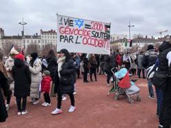 Manifestation pour Gaza et la Palestine